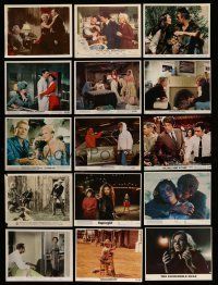 8x389 LOT OF 19 COLOR 8X10 STILLS AND MINI LCS '40s-70s great scenes from a variety of movies!