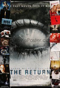 8x525 LOT OF 25 UNFOLDED DOUBLE-SIDED 27X40 MOSTLY HORROR/SCI-FI ONE-SHEETS '90s-00s great images!