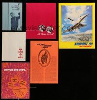 8x045 LOT OF 6 PROMO BROCHURES '70s-80s Bullitt, Escape from the Planet of the Apes & more!