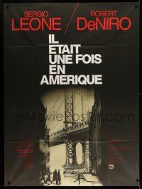 8y910 ONCE UPON A TIME IN AMERICA French 1p '84 great Casaro art, directed by Sergio Leone!