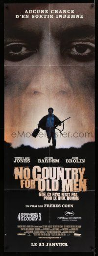 8y087 NO COUNTRY FOR OLD MEN French door panel '07 Joel & Ethan Coen, Javier Bardem, Best Picture!