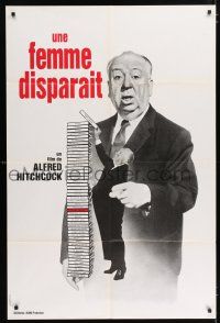 8y054 LADY VANISHES French 31x47 R70s great images of Alfred Hitchcock with his best movies!