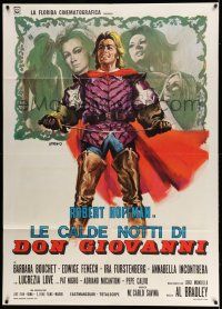 8y642 NIGHTS & LOVES OF DON JUAN Italian 1p '71 art of Robert Hoffman & sexy girls by P. Franco!