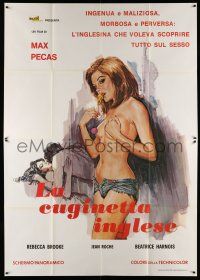 8y330 FELICIA Italian 2p '77 Max Pecas's Les mille et une perversions de Felicia, sexy artwork!