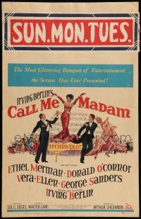 8y128 CALL ME MADAM WC '53 Ethel Merman, Donald O'Connor & Vera-Ellen sing Irving Berlin songs!