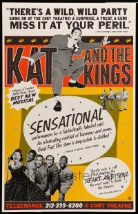 8y199 KAT & THE KINGS stage play WC '99 Broadway play from the book by David Kramer!