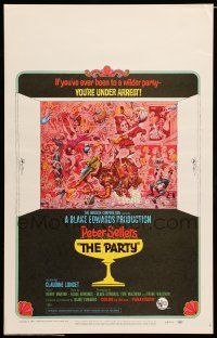 8y230 PARTY WC '68 Peter Sellers, directed by Blake Edwards, great art by Jack Davis!