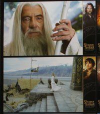 8y029 LORD OF THE RINGS: THE TWO TOWERS 13 French LCs '02 Peter Jackson & J.R.R. Tolkien epic!