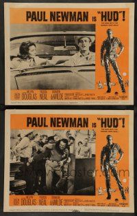 8z941 HUD 2 LCs '63 Paul Newman is the man with the barbed wire soul, Martin Ritt classic!