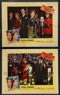 8z977 ROYAL JOURNEY 2 LCs '52 Queen Elizabeth's intimate & moving story of trip through Canada!