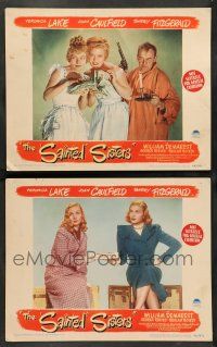 8z980 SAINTED SISTERS 2 LCs '48 sexy Veronica Lake & Joan Caulfield, Barry Fitzgerald!