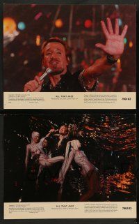 8z058 ALL THAT JAZZ 8 color 11x14 stills '79 Roy Scheider, Jessica Lange, Bob Fosse musical!
