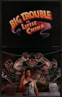 8z029 BIG TROUBLE IN LITTLE CHINA 9 color 11x14 stills '86 Kurt Russel, Kim Cattrall, Carpenter!