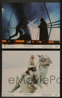 8z170 EMPIRE STRIKES BACK 8 color 11x14 stills '80 George Lucas classic, wonderful images w/ slugs!