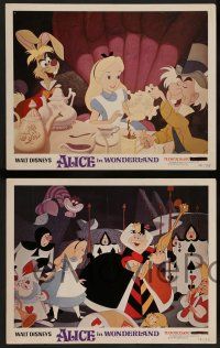 8z700 ALICE IN WONDERLAND 5 LCs R74 cool images from Walt Disney Lewis Carroll classic!