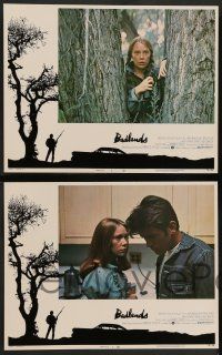 8z076 BADLANDS 8 LCs '74 Terrence Malick's cult classic, close up of Martin Sheen & Sissy Spacek!