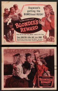 8z092 BLONDIE'S REWARD 8 LCs '48 Penny Singleton, Arthur Lake as Dagwood Bumstead!