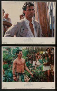 8z102 BOUNTY 8 LCs '84 Mel Gibson, Anthony Hopkins, Liam Neeson, Mutiny on the Bounty!