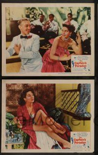 8z704 CAPTAIN'S PARADISE 5 LCs '53 Alec Guinness trying to juggle two wives, Yvonne De Carlo!