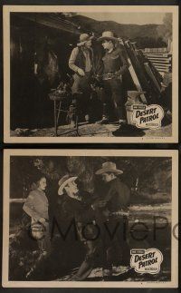 8z648 DESERT PATROL 6 LCs R40s images of cowboy Bob Steele, Sam Newfield directed western!