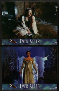8z172 EVER AFTER 8 LCs '98 pretty Drew Barrymore, Anjelica Huston, Cinderella fairy tale!