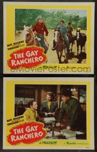 8z930 GAY RANCHERO 2 LCs '48 Roy Rogers & Trigger bring back two bad guys + Devine and Frazee!