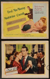 8z249 INNOCENT AFFAIR 8 LCs '48 cool images of Fred MacMurray, sexy Madeleine Carroll!