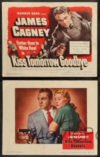 8z278 KISS TOMORROW GOODBYE 8 LCs '50 James Cagney with gun hotter than he was in White Heat!