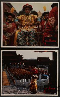 8z282 LAST EMPEROR 8 LCs '87 Bernardo Bertolucci epic, Chinese leader John Lone, Peter O'Toole!
