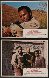 8z287 LEGEND OF NIGGER CHARLEY 8 LCs '72 Fred Williamson, D'Urville Martin, Don Pedro Colley!