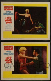 8z671 LET'S MAKE LOVE 6 LCs '60 sexy Marilyn Monroe, Yves Montand & Frankie Vaughan!