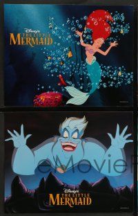 8z673 LITTLE MERMAID 6 LCs R98 great images of Ariel & cast, Disney underwater cartoon!