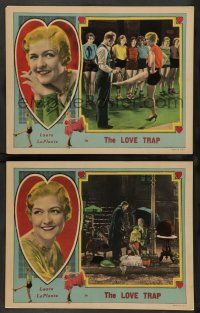 8z956 LOVE TRAP 2 LCs '30 William Wyler, many images of pretty Laura La Plante!