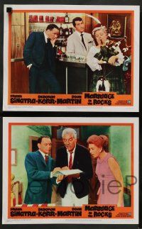 8z312 MARRIAGE ON THE ROCKS 8 LCs '65 Frank Sinatra, bride Deborah Kerr & Dean Martin!