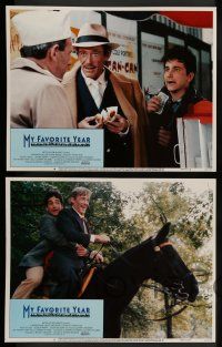 8z337 MY FAVORITE YEAR 8 LCs '82 cool images of Peter O'Toole & Mark Linn-Baker, Jessica Harper!