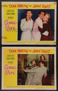 8z982 SCARED STIFF 2 LCs '53 wacky Dean Martin & Jerry Lewis with sexy Lizabeth Scott!