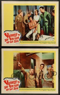 8z551 VOYAGE TO THE BOTTOM OF THE SEA 8 LCs '61 Walter Pidgeon & Peter Lorre, Barbara Eden!