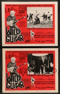 8z569 WILD GUITAR 8 LCs '62 Arch Hall Jr., Ray Dennis Steckler, rock 'n' roll images!