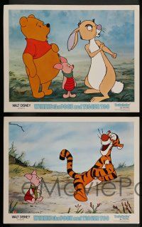 8z758 WINNIE THE POOH & TIGGER TOO 5 LCs '74 Walt Disney cartoon, characters created by A.A. Milne!