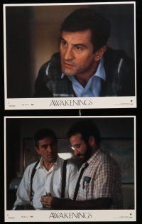 9a031 AWAKENINGS 8 8x10 mini LCs '90 directed by Penny Marshall, Robert De Niro & Robin Williams!