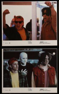 9a034 BILL & TED'S BOGUS JOURNEY 8 8x10 mini LCs '91 Keanu Reeves, Alex Winter in title roles!