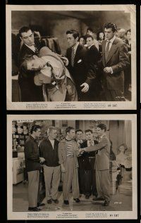 9a588 CITY ACROSS THE RIVER 7 8x10 stills '49 very young Tony Curtis & Richard Jaeckel, Ritter!