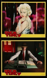 9a011 DICK TRACY 12 8x10 mini LCs '90 Warren Beatty, Madonna, Glenne Headley, Al Pacino!