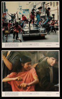 9a063 FAME 8 8x10 mini LCs '80 Alan Parker, Irene Cara at New York High School of Performing Arts