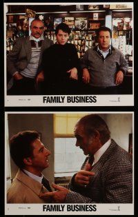 9a064 FAMILY BUSINESS 8 8x10 mini LCs '89 Sean Connery, Dustin Hoffman, Matthew Broderick!