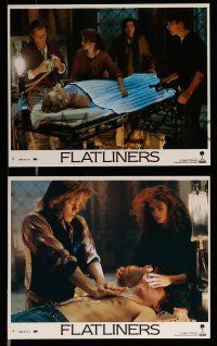 9a068 FLATLINERS 8 8x10 mini LCs '90 Kiefer Sutherland, Julia Roberts, Kevin Bacon, Baldwin, Platt