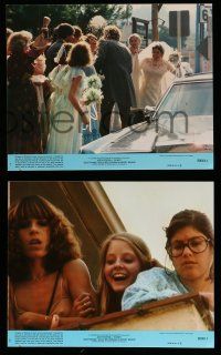9a069 FOXES 8 8x10 mini LCs '80 Jodie Foster, Cherie Currie, Marilyn Kagen, super young Scott Baio!