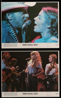 9a079 HONEYSUCKLE ROSE 8 8x10 mini LCs '80 Willie Nelson, Dyan Cannon & Amy Irving, country music!