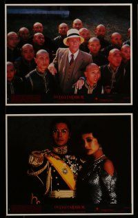 9a098 LAST EMPEROR 8 8x10 mini LCs '87 Bernardo Bertolucci epic, Peter O'Toole, Joan Chen, Lone!