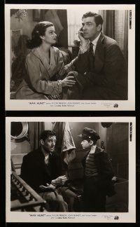 9a614 MAN HUNT 7 8x10 stills '41 Walter Pidgeon, Sanders, Bennett, directed by Fritz Lang!